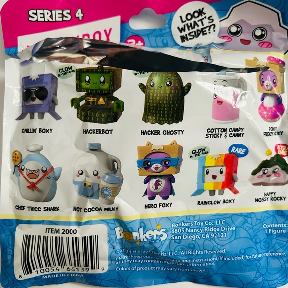 Lankybox Series 4 set of 5 Figurines. BRAND NEW! STILL IN PLASTIC WRAPPING! - Picture 3 of 9